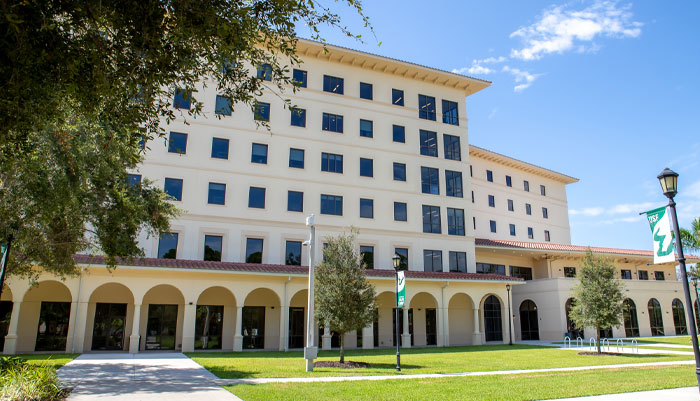 Student Center Building on USF Sarasota Manatee Campus