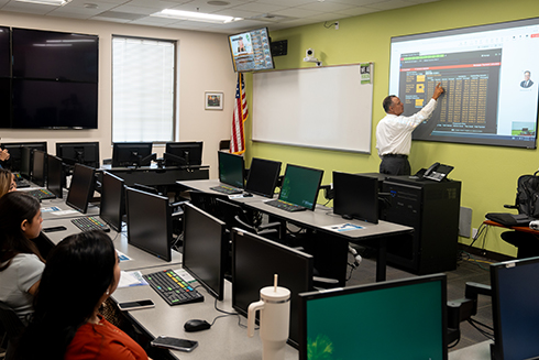 USF Sarasota-Manatee's Bloomberg Lab, which has given finance students an invaluable edge as they enter the workforce, is being upgraded this summer.