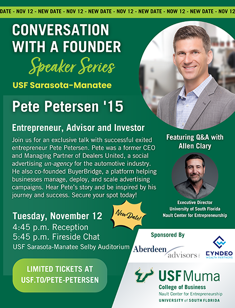 pete petersen new date