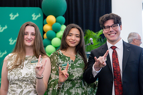 Maegan Durinzi, Alexandra López and Spence Gerber