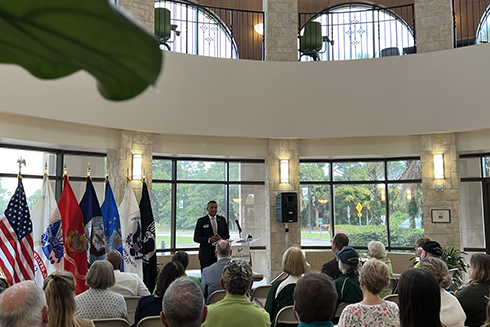 USF Sarasota-Manatee campus leadership honors military-connected students