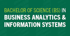 Bachelor of Science (BS) in Business Analytics & Information Systems