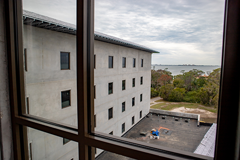 view from 6th floor