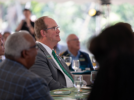 Interim Regional Chancellor Brett Kemker at USF Sarasota-Manatee Brunch on the Bay